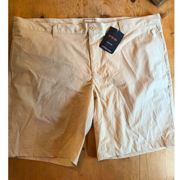 Heybo Outdoors Augusta Chino Shorts XXL Stone NWT - Picture 1 of 8